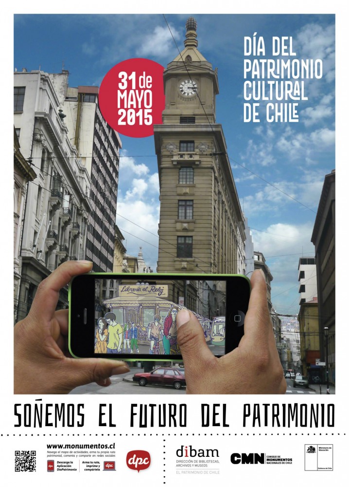 afiche dia del patrimonio cultural 2015