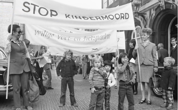 Protesta ciudadana en Holanda 1971-1973