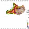 Mapa de Ruido Zona Norponiente del Gran Santiago. Fuente: MMA e Instituto de Acústica de la UAch.