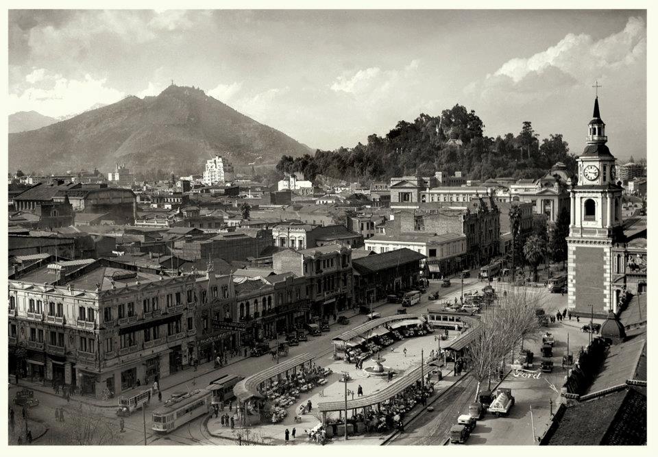 En Terreno Chile Instagram Pergola de Las Flores, Alameda de Stgo ca1932 - Enrique Mora - Desconocido