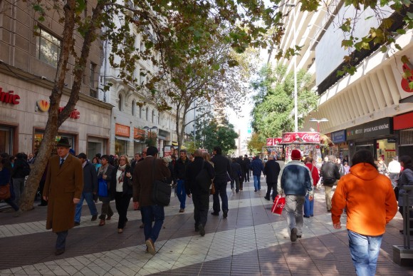 Paseo Ahumada, Santiago. © Ailniery Wu, vía Flickr