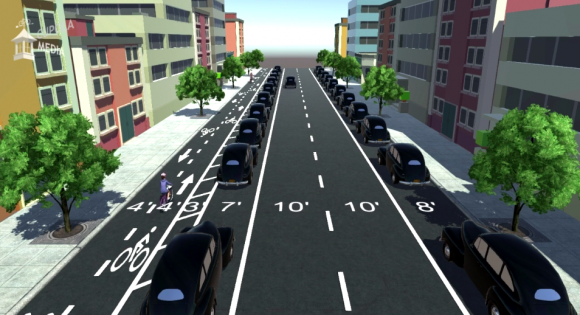 Imagen del video "Jeff Speck Design #1: The 3-to-2 Road Diet".