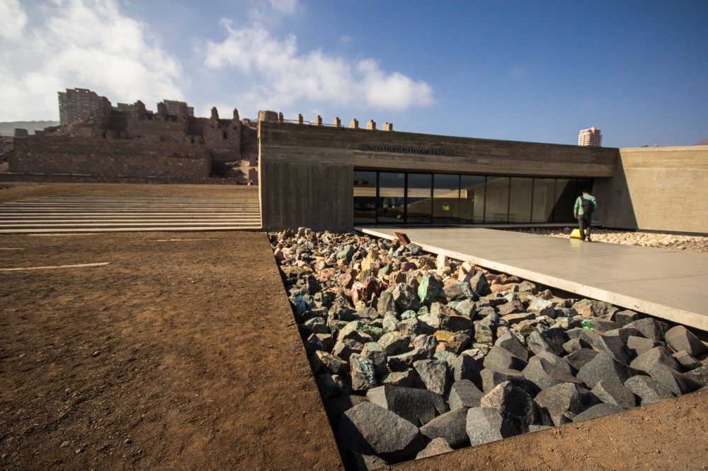 Museo Desierto de Atacama en Parque Cultural Ruinas de Huanchaca. Foto por Armando Torrealba para Plataforma Urbana