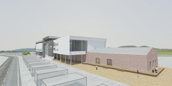 Proyecto Centro Cultural Quillota. Cortesía Consejo Nacional de la Cultura y las Artes (CNCA).