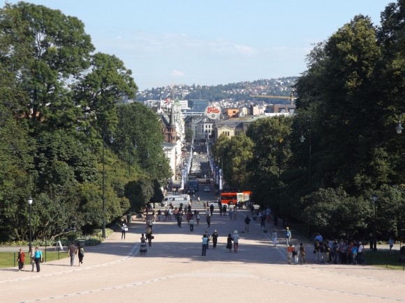 Centro de Oslo, Noruega. © Dougtone, vía Flickr.