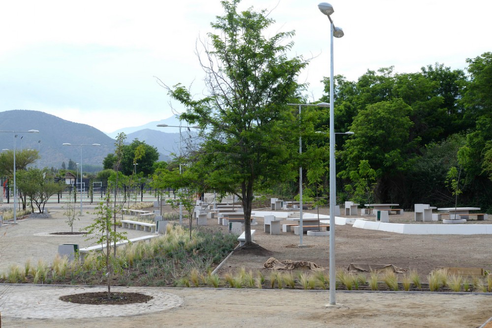 Parque Comunal Alhué. © Ministerio de Vivienda y Urbanismo, vía Flickr.