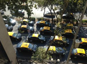 protesta taxistas
