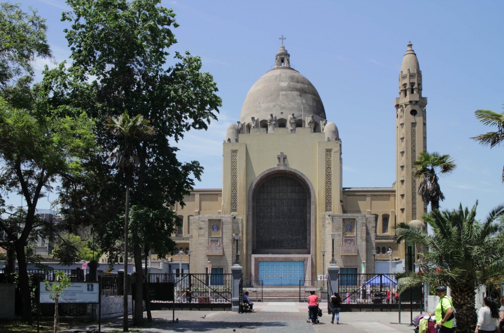 Basílica de Lourdes, Barrio Yungay. Cortesía Espacios Revelados.