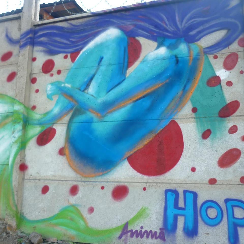 Mural de Anima Hop en Renca