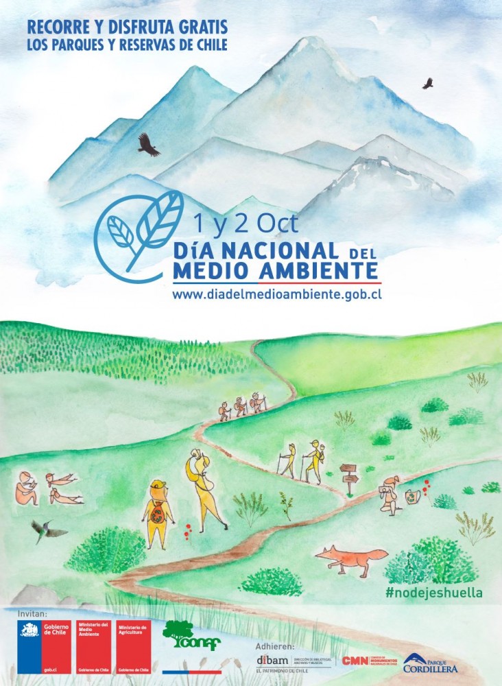 Afiche MMA Dia Nacional del Medio Ambiente Chile 2016