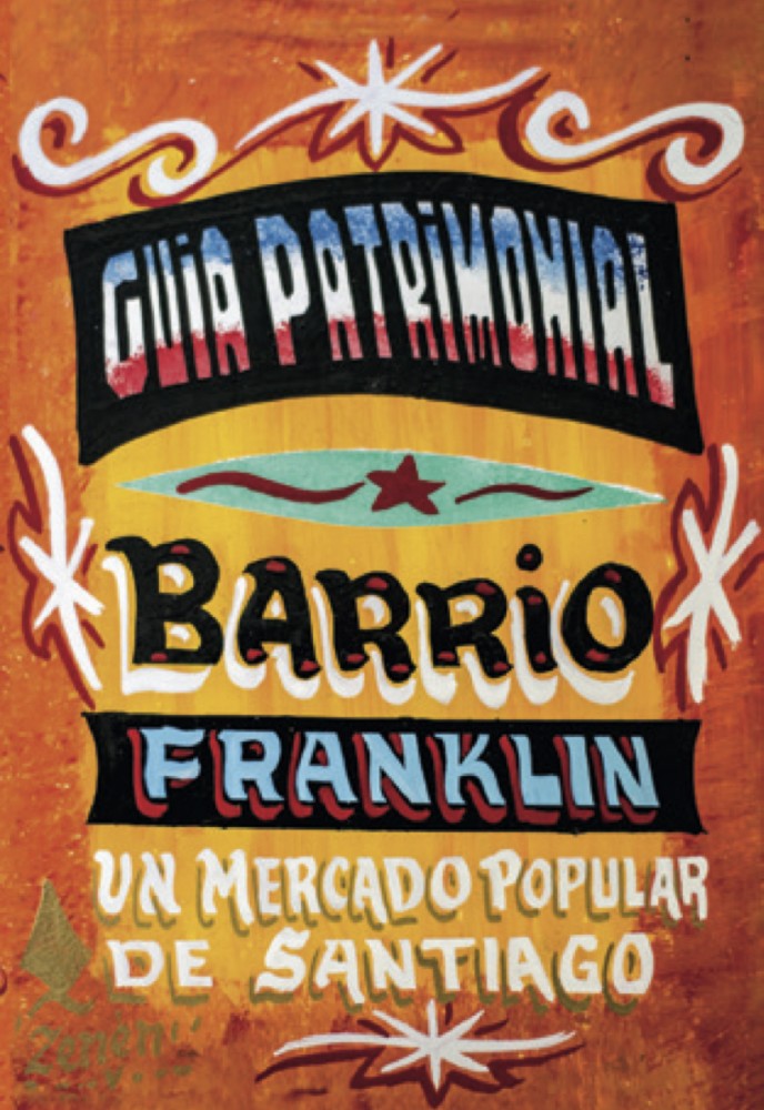 Portada "Guía Patrimonial Barrio Franklin".
