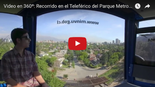Video en 360Âº: AsÃ­ es un recorrido en el nuevo TelefÃ©rico del Parque  Metropolitano de Santiago, Plataforma Urbana