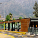 Prototipo estaciones de buses Transantiago. Cortesía de la Municipalidad de Independencia para Plataforma Urbana