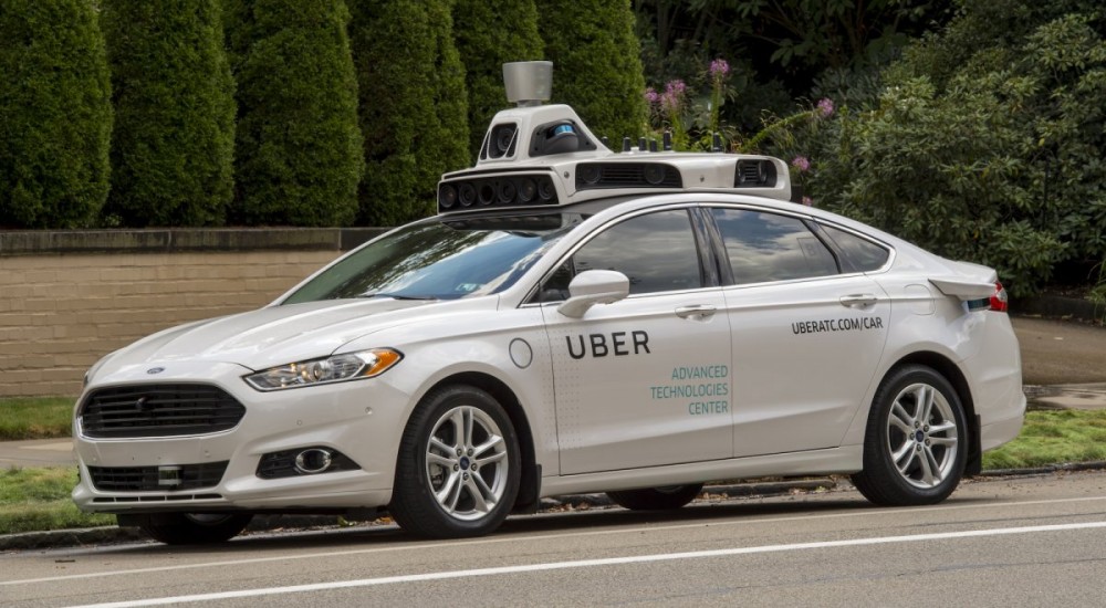 Uber autonomous car